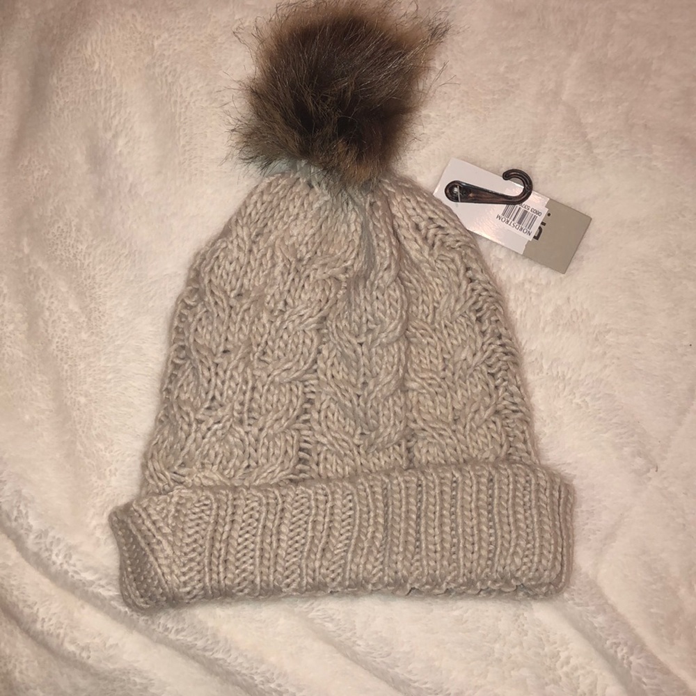 NWT Pom Beanie